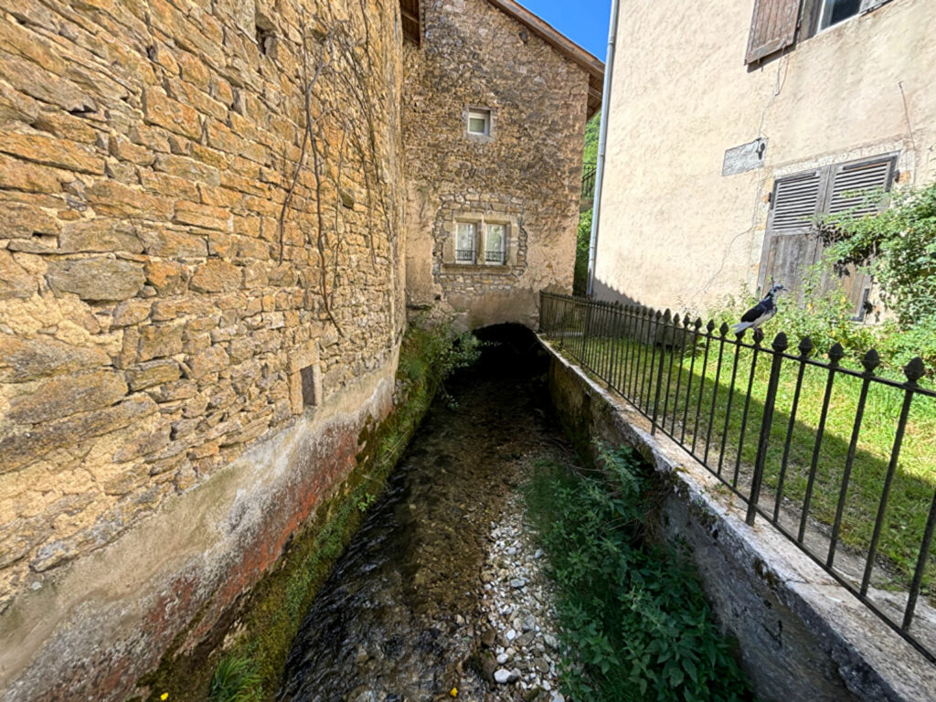 Magnifique propriété en pierre de 130m2 répartie sur deux niveaux avec terrain.